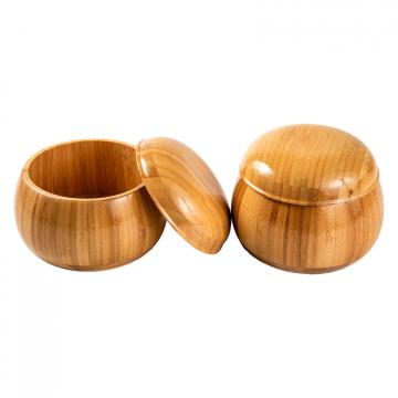 Boluri de Go profesionale din lemn de bambus de la Chess Events Srl