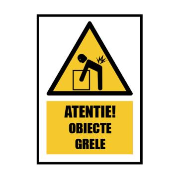 Indicator atentie obiecte grele