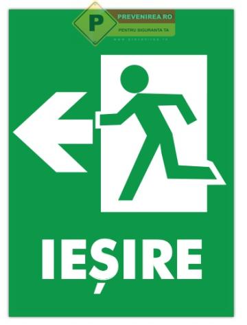 Indicator pentru iesire in stanga