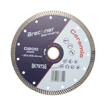 Disc diamantat turbo 200x30/25.4mm, segment 10mm de la Gold Smart Engine Srl