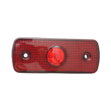 Lampa gabarit laterala slim LED 12-24V rosie 108x43.5x12mm