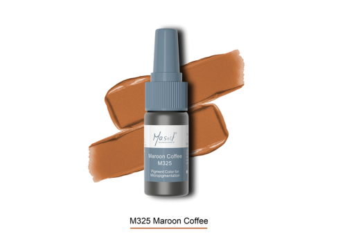 Pigment sprancene micropigmentare Mastor Maroon Coffee 15ml de la Visagistik