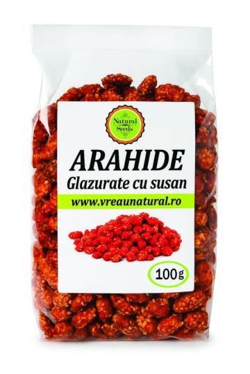 Arahide glazurate cu susan 100 gr
