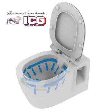 Vas wc Ideal Standard Connect suspendat 54x36 cm