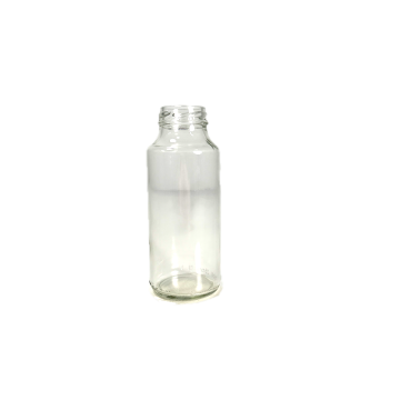 Sticla 250 ml Geri, alba/transparenta pentru suc