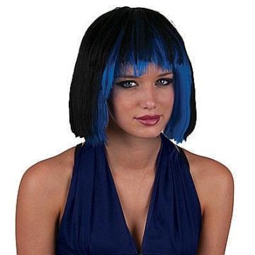 Peruca petrecere par mediu cu breton - 57639