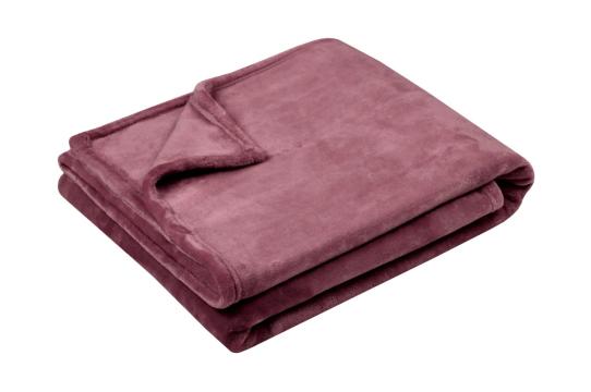 Patura Doudou 130X160 cm, culoare Lila, 100% poliester