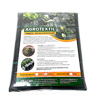 Folie Agrotextil 100 g/mp 1,65x5m