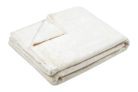 Patura Doudou 220X240 cm, culoare Crem, 100% poliester de la URBANIX SRL