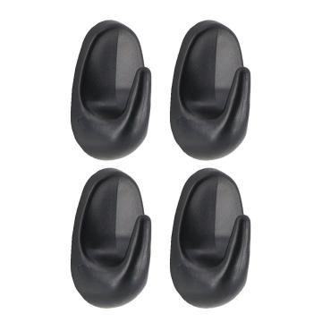 Carlig x4 PVC oval - negru de la URBANIX SRL