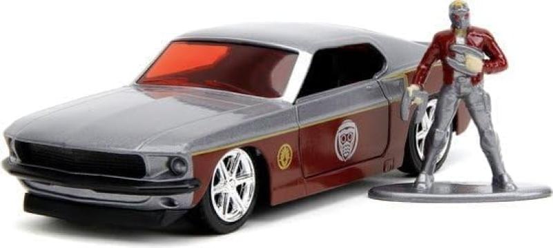 Set joaca cu masinuta Ford Mustang 1969 de la Hobbyplanet Romania