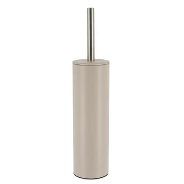 Perie de toaleta inalta inox - greige compozitie inox