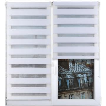Rulou Zebra 60x180 cm - alb compozitie polyester de la URBANIX SRL