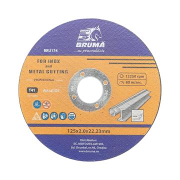 Panza disc flex T41 115x22.23x2mm pentru taiat inox si metal