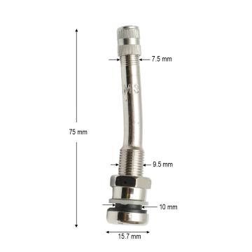 Valva roata camion janta aliaj 75mm MS70-7 de la Gold Smart Engine Srl
