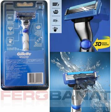 Aparat de ras Gillette Mach3 Turbo plus 1 rezerva de la Ferobanat Srl