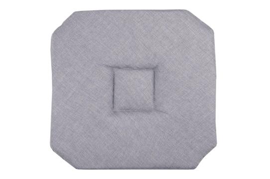 Perna de scaun Bea 40X40 cm, culoare gri, 100% poliester de la URBANIX SRL