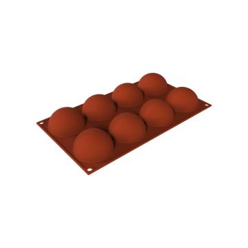 Forma silicon Semicerc 6.5 cm, 8 cav. - SilikoMart
