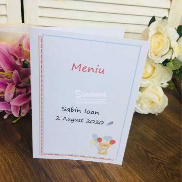Meniu botez Ursulet