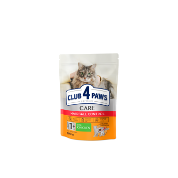 Hrana pisici Club 4 Paws Cat adult hairball control 300g