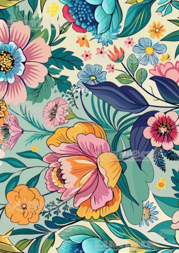 Vafa tort A4 Floral 3 - Lumea de la Lumea Basmelor International Srl