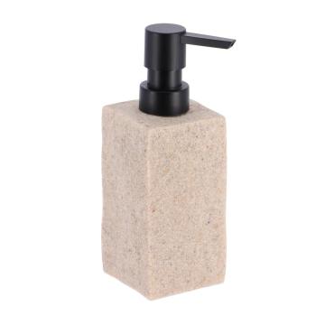 Dispenser sapun polirasina design piatra 260 ml - crem de la URBANIX SRL