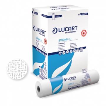 Rola medicala din hartie, tratata antimicrobian, alba de la Sanito Distribution Srl